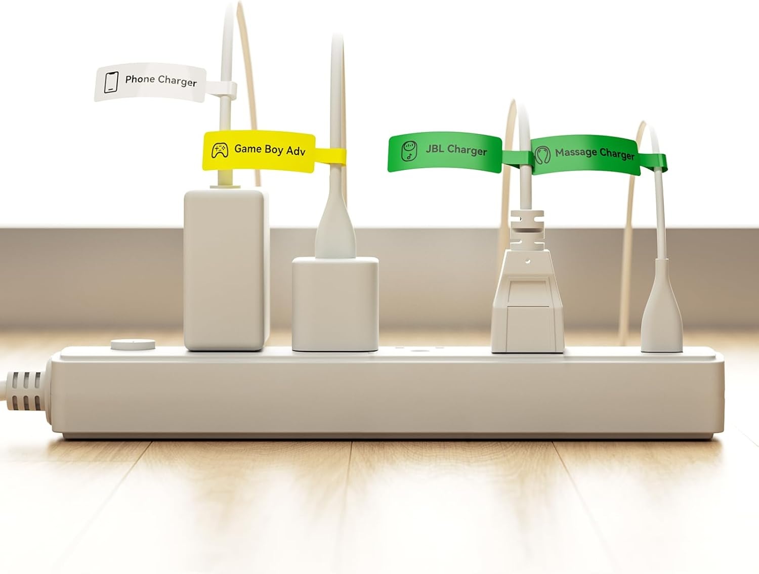 image:imageNIIMBOT 3 Roll Set Labels for D110D11D101 Label Maker 047 X 295 White 055 X 11 Clear 047 X 087 White Waterproof Thermal Label Tape for Home Office School OrganizationMix E