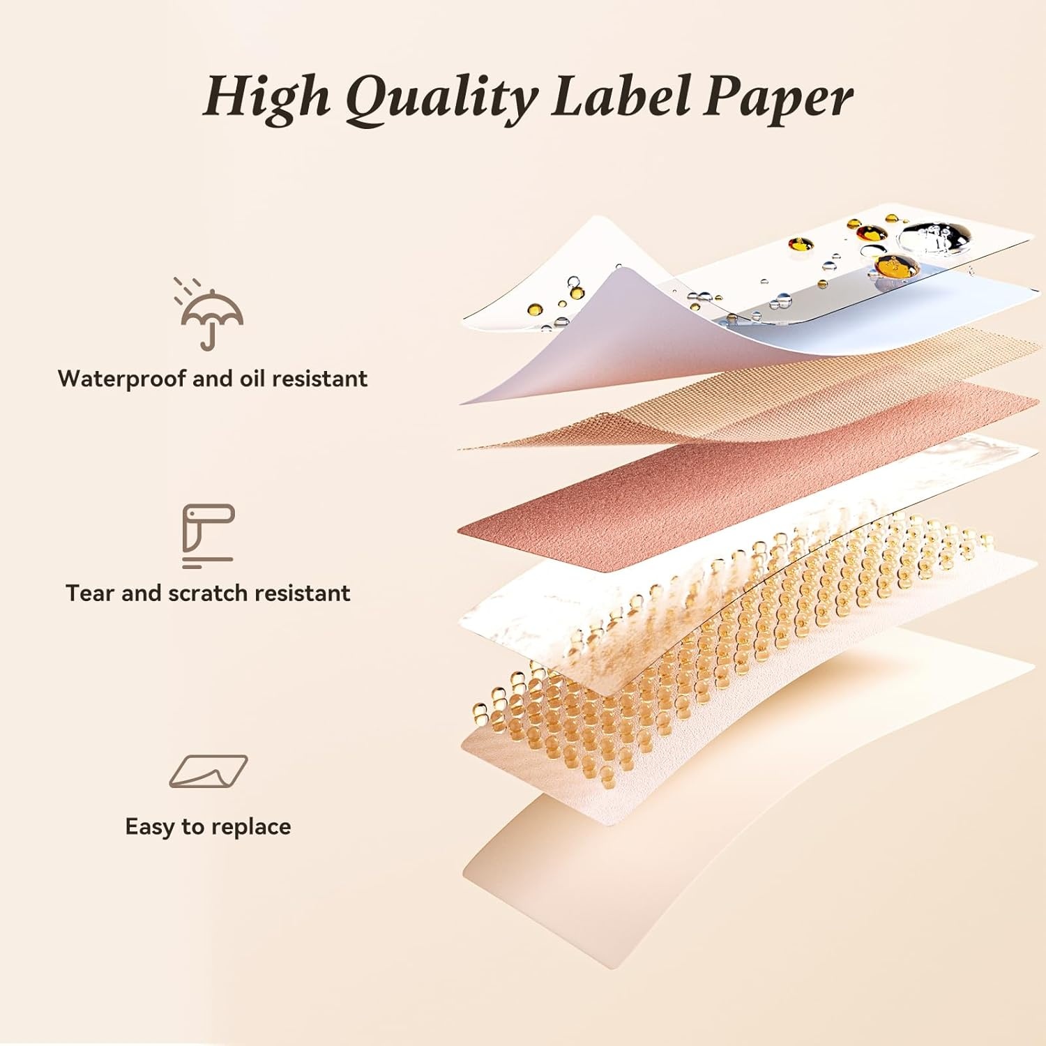image:imageNIIMBOT D110 Label Maker Machine Bluetooth Thermal Label Printer for School Home Office Organization Mini Thermal Printer Label Maker with 3 Label Tapes WhiteWhite
