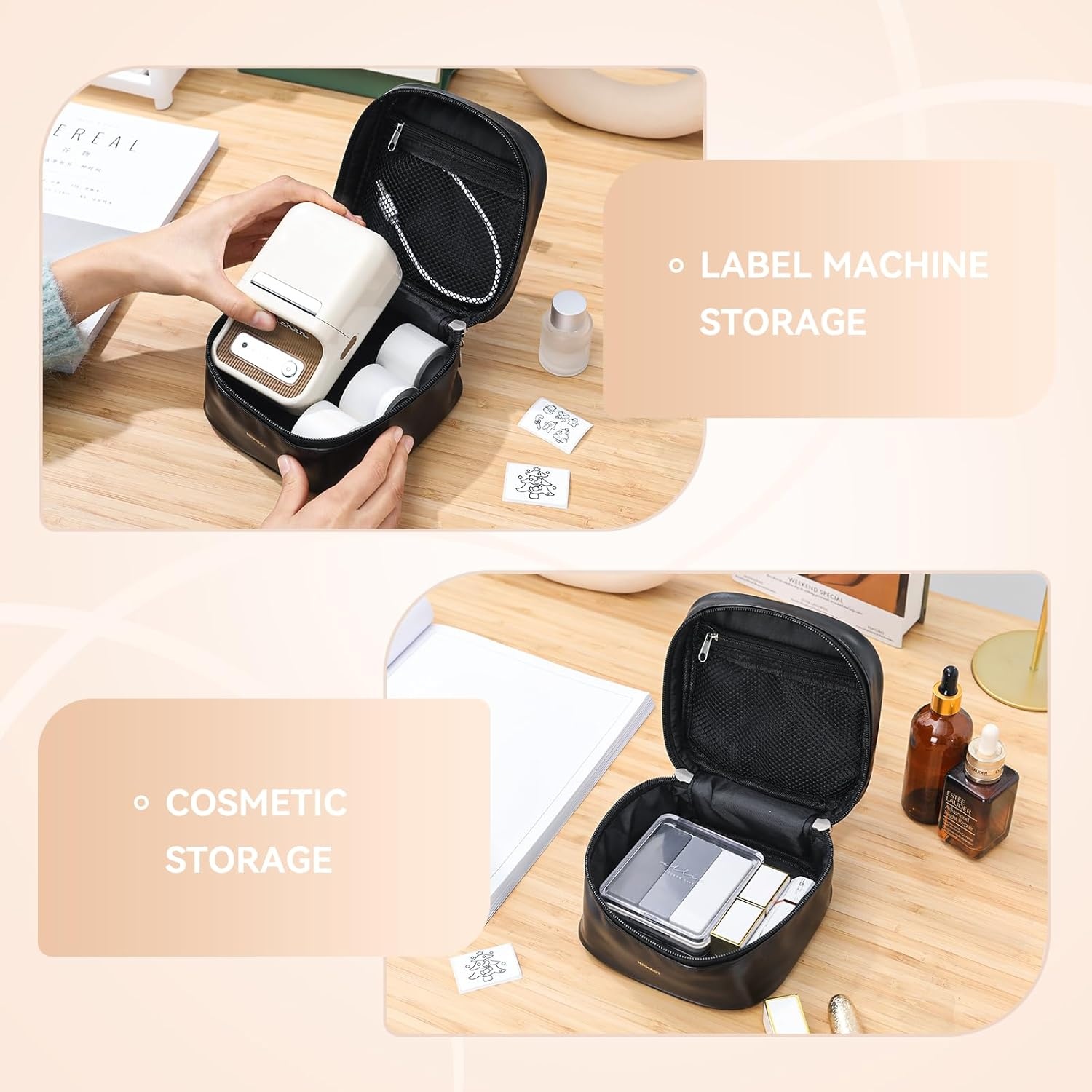 image:imageNIIMBOT Electronics Organizer Label Maker Carry Case MiddleLarge