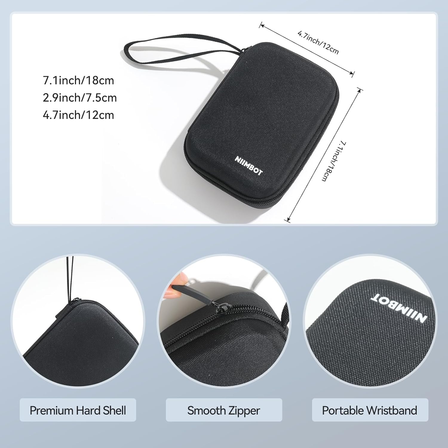 image:imageNIIMBOT Electronics Organizer Label Maker Carry Case MiddleMiddle