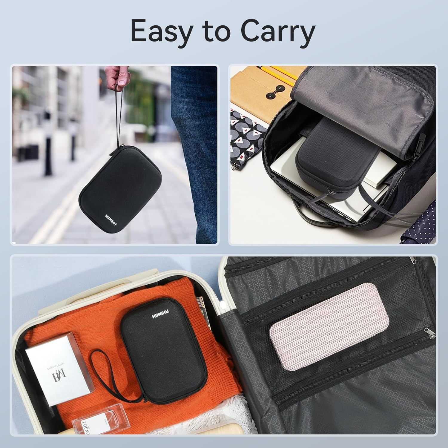 image:imageNIIMBOT Electronics Organizer Label Maker Carry Case MiddleMiddle