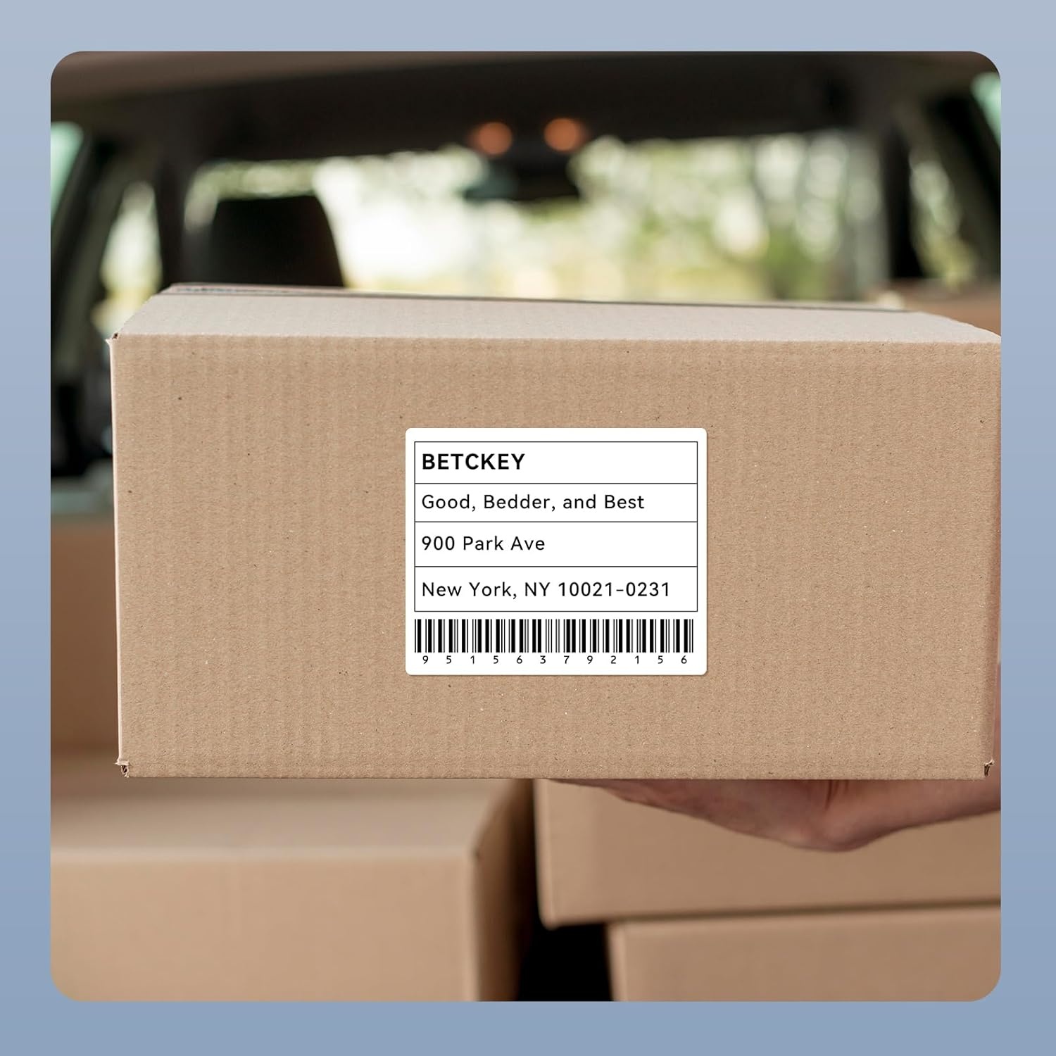 image:imageNIIMBOT LabelsSelfAdhesive Large Roll Label 20140251102MM 300 LabelsRoll Compatible with NIIMBOT K3 Desktop Printer Thermal Tape for Mailing Address Barcode Office Business82100MM