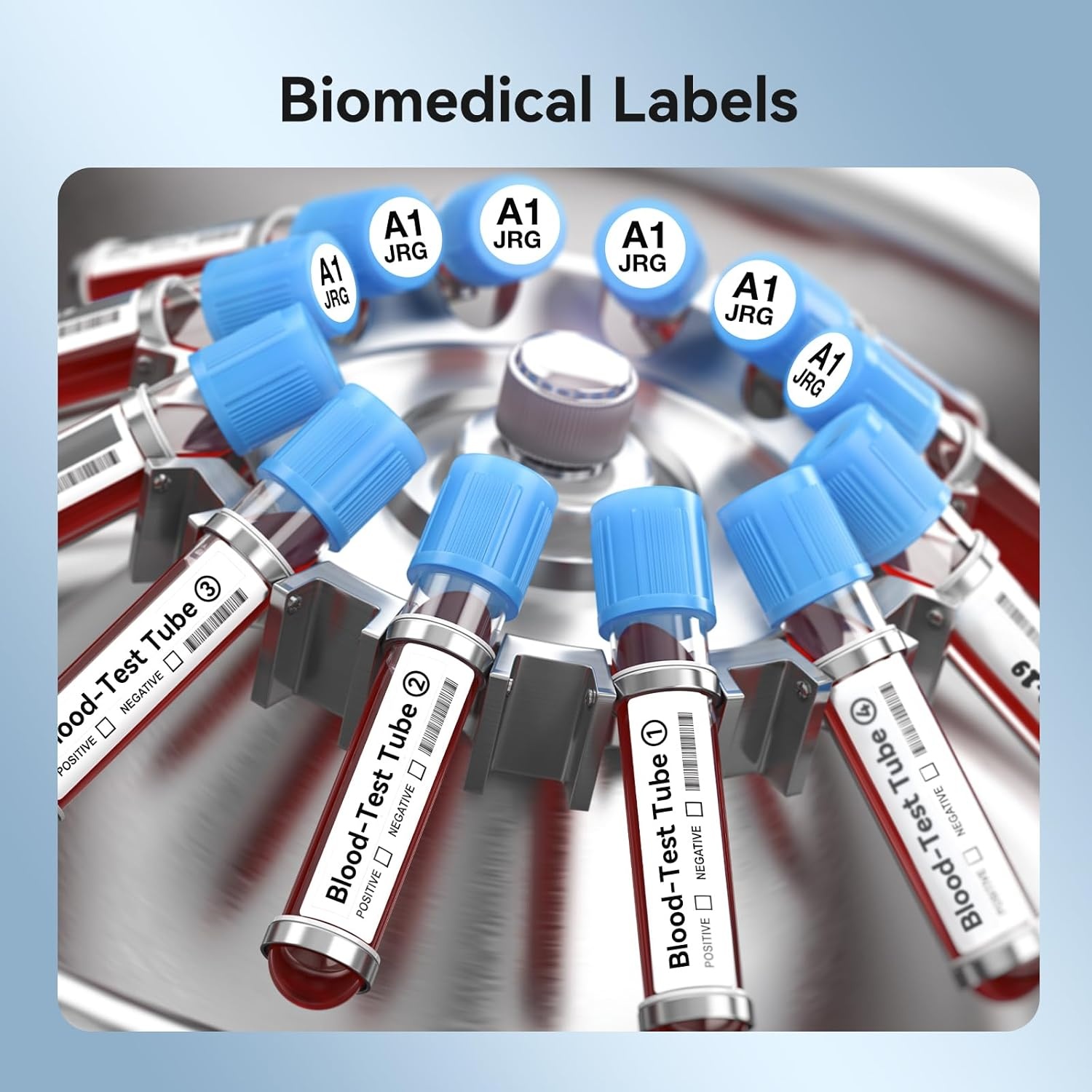 image:imageNIIMBOT M2M3 Thermal Transfer Labels 157079 345 TapesRoll for M2M3 Label Maker Long Storage Time for Small Businesses Cosmetics Vitamins Labeling HologramLiquid Nitrogen