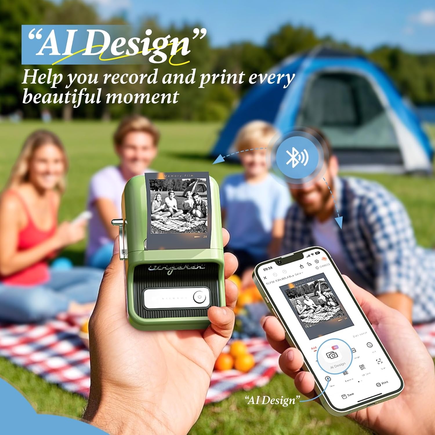 image:imageNIIMBOT Photo Papers Compatible with Pro Series Label Makers Thermal Picture Labels Good Idea to Print Photos Beauty Memories NoteList 213x26754x67mmBest Years