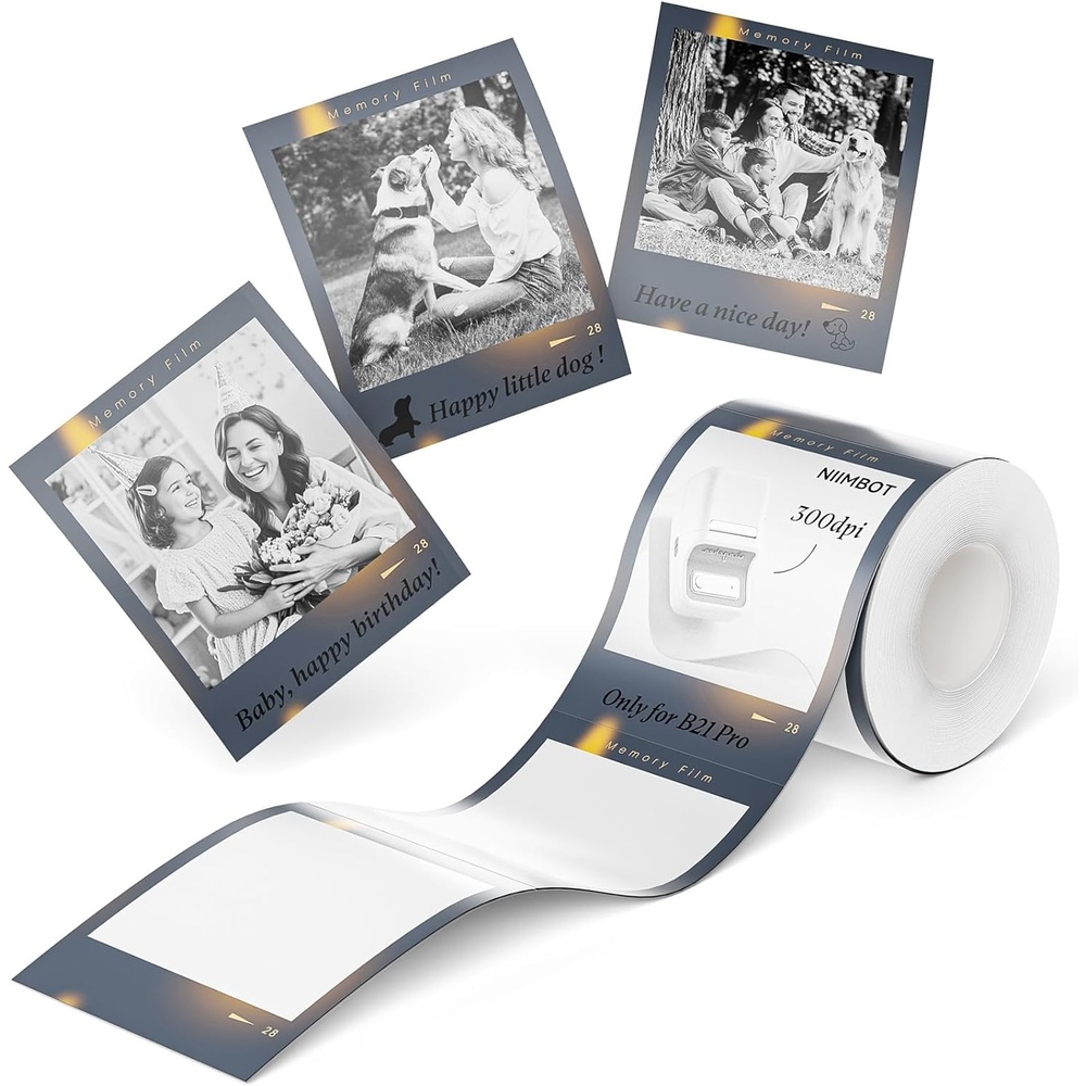 image:imageNIIMBOT Photo Papers Compatible with Pro Series Label Makers Thermal Picture Labels Good Idea to Print Photos Beauty Memories NoteList 213x26754x67mmBest Years