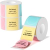 3 ROLLS 34×34MM