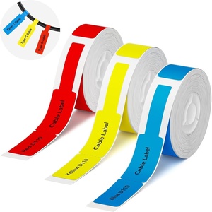 image:imageNIIMBOT 3 Roll Set Labels for D110D11D101 Label Maker 047 X 295 White 055 X 11 Clear 047 X 087 White Waterproof Thermal Label Tape for Home Office School OrganizationMix D
