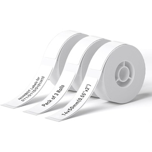 image:imageNIIMBOT 3 Rolls Labels for D11D110D101H1S Thermal Printer Labels 055 x 214x50mm NIIMBOT Labels for LogoJar LabelHomeKitchenWhite