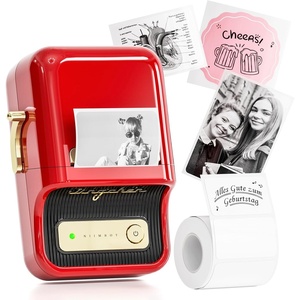image:imageNIIMBOT B21 Label Maker 2 Inch Portable Thermal Label Printer Label Maker Machine with Tape Compatible with Android iOS amp PCLabeling for Home Storage Office and Small BusinessOffWhiteRed