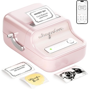 image:imageNIIMBOT B21 Label Maker Inkless Bluetooth Label Printer 2 Inch Portable Thermal Sticker Machine for Small BusinessMarson Jar Logo Clothing Mailing Candles amp Jewelry Ideal for Gifting PinkPink