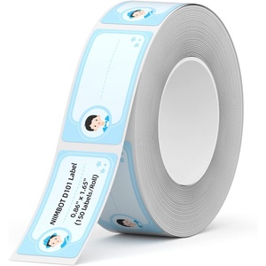 image:imageNIIMBOT D101 Labels 087 x 165 22x42mm Refill Label Paper Waterproof OilProof and TearProof Thermal Labels for D101 Label Maker 1 Roll of 150CoolBoy22x42mmcoolboy