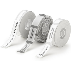 image:imageNIIMBOT D11 Label Maker Tape Adhesive White Paper 047 X 295 12 X 75mm 95 LabelsRoll Compatible for NIIMBOT D11 D110 Label Printer Thermal Paper Black on White 3Roll12X40mm  14X30mm  125X109mm