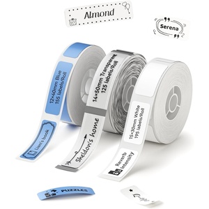 image:imageNIIMBOT D11 Label Maker Tape Adhesive White Paper 047 X 295 12 X 75mm 95 LabelsRoll Compatible for NIIMBOT D11 D110 Label Printer Thermal Paper Black on White 3Roll15X30mm  14X50mm  12X40mm