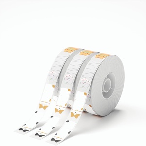 image:imageNIIMBOT D11 Luminous Label Maker Tape 3 Rolls Adhesive Label Paper 051 X 138 13 X 35mm 90 LabelsRoll Compatible for NIIMBOT D11 D110 Label Printer 3RollCat