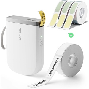 image:imageNIIMBOT D11 New Version Label Maker Machine with Tape300DPI Bluetooth Label Printer Portable Thermal PrinterSticker Maker for Organizing Home Office SchoolWhite
