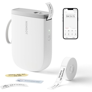image:imageNIIMBOT D11 New Version Label Maker Machine with Tape300DPI Bluetooth Label Printer Portable Thermal PrinterSticker Maker for Organizing Home Office SchoolWhiteWhite
