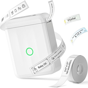 image:imageNIIMBOT D110 New Version Label Maker Machine with Tape Handheld Bluetooth Label Printer Mini Thermal Printer Sticker Maker for Organizing Home Kitchen SchoolWhiteWhite