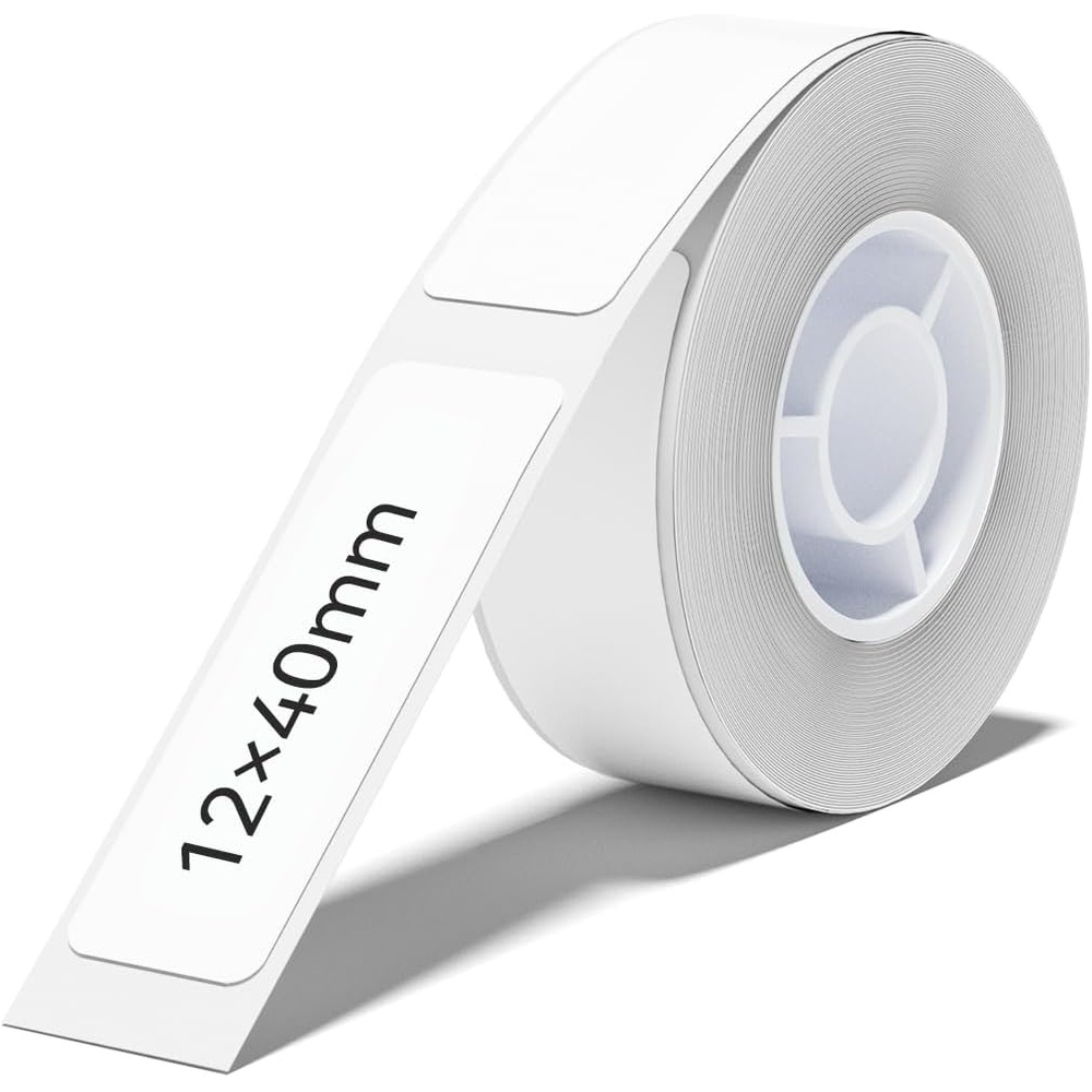 image:imageNIIMBOT Thermal Transfer Labels 055x118 for N1B18 Label Maker PET Material Waterproof and HighTemperature Resistance Long Storage Time White14x30mm190047157white