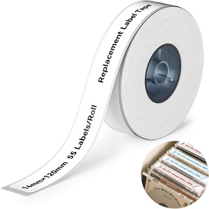 image:imageNIIMBOT Thermal Transfer Labels 055x118 for N1B18 Label Maker PET Material Waterproof and HighTemperature Resistance Long Storage Time White14x30mm190055472white