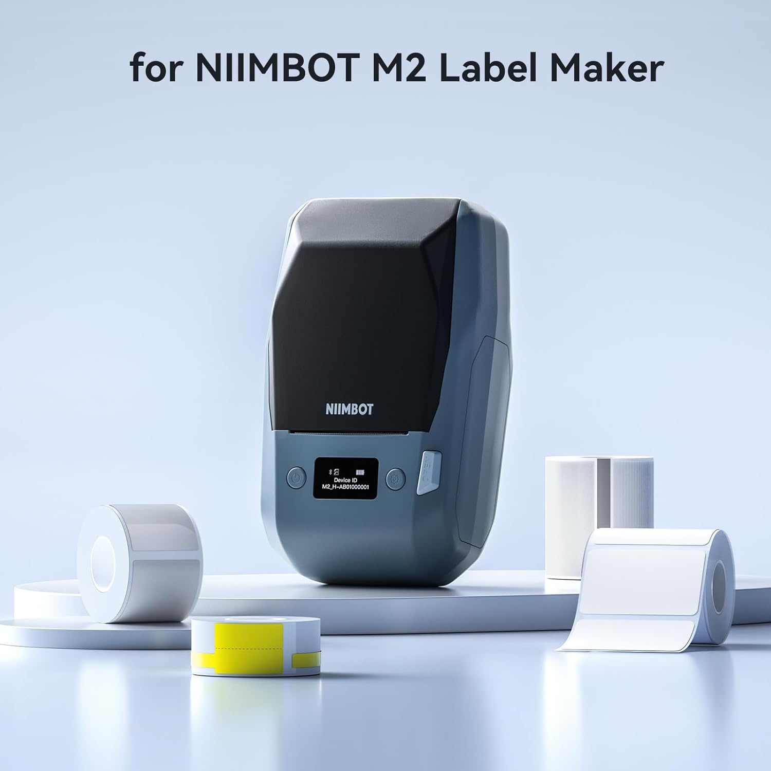 image:imageNIIMBOT M2M3 Thermal Transfer Labels 196 x 275 50x70mm Only for M2M3 Label Maker PET Material Waterproof and HighTemperature Resistance Long Storage Time5030MM white