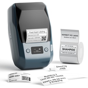 image:imageNIIMBOT M2 2 Inch Thermal Transfer Label Maker 300DPI Bluetooth Label Printer Label Maker Machine for Office Garden Lab Outdoor Equipment Cable Jewelry 810 Years Duration for Label No Fade