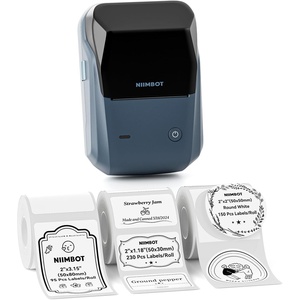 image:imageNIIMBOT B1 Label Maker Machine Thermal Label Printer Easy to Use for Office Home Business Came with 3 Roll White LabelsBlueBlue