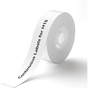 image:imageNIIMBOT Continuous Label Tape Compatible with NIIMBOT H1S Label Maker Long Sticker Thermal Paper SelfAdhesive Label Tape Label Width 05915mm246FT Long Tape