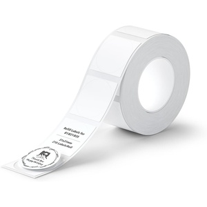 image:imageNIIMBOT Labels for B21B1B2 Label Printer Thermal Stickers 122 x 12231x31mm Waterproof OilProof Label Tape 1 Roll of 210 Round Sticker LabelsWhite Round12 X 12