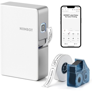 image:imageNIIMBOT N1 Label Maker for Color Printing Bluetooth Thermal Transfer Label Printer Mini Sticker Printer Easy for Home Office Small Business Identification and Organization