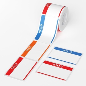 image:imageName Tags for NIIMBOT B21 B1 Label Maker Tape 50  75mm 100 LabelsRoll ColorfulWhite