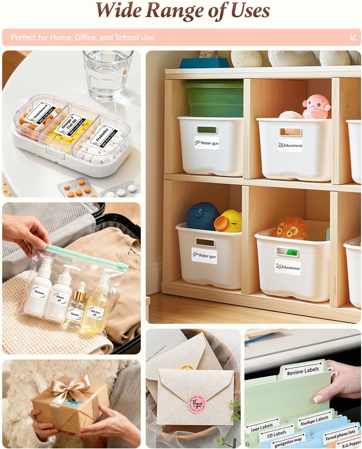 image:imageNIIMBOT B2 Label Maker Machine with Tape 2 Inch Portable Thermal Label Printer with Fun APP for Home Small Business School Office Organization Sticker Printer for Phone amp PC GreenPink