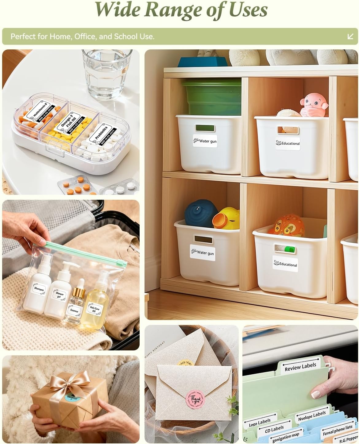 image:imageNIIMBOT B2 Label Maker Machine with Tape 2 Inch Portable Thermal Label Printer with Fun APP for Home Small Business School Office Organization Sticker Printer for Phone amp PC GreenGreen