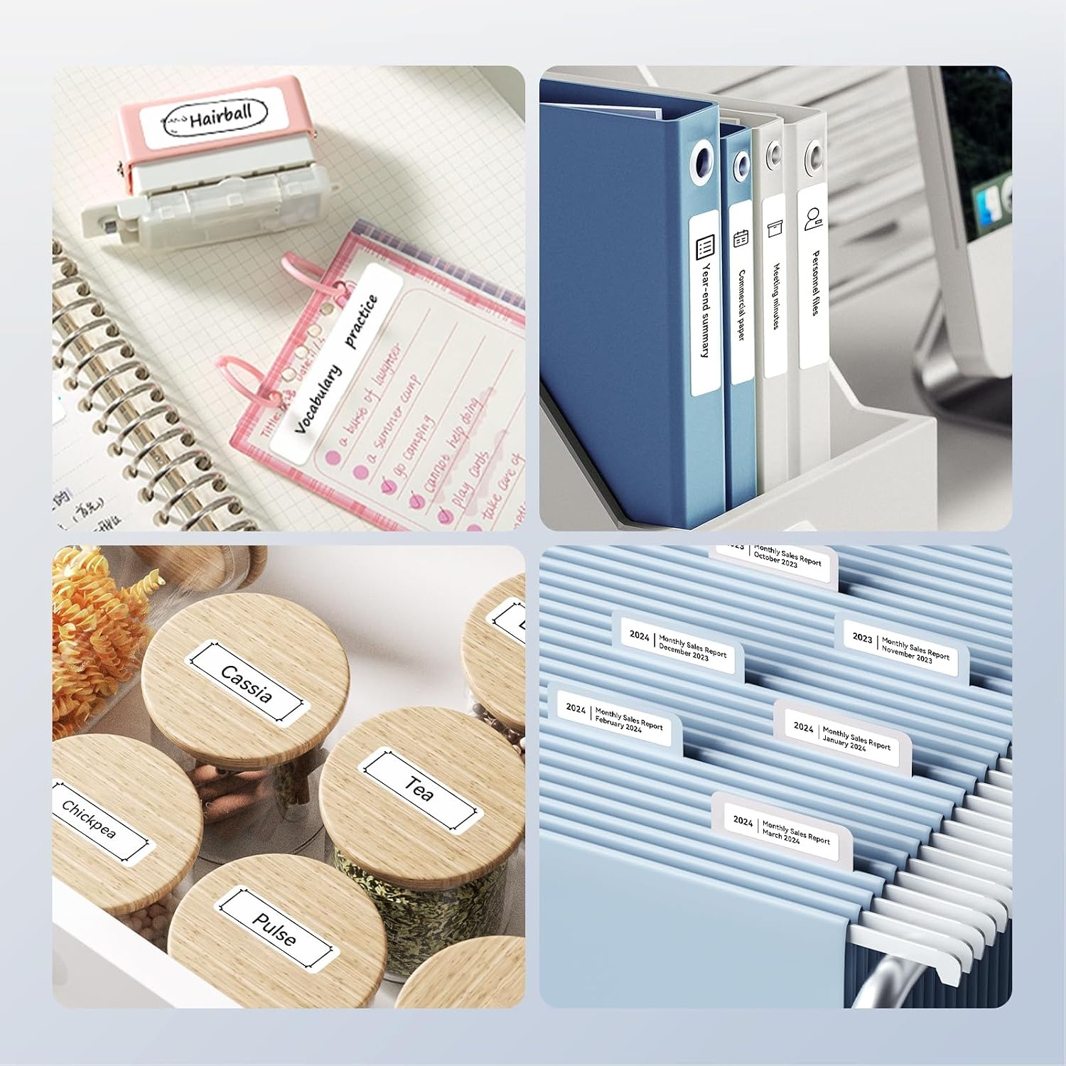image:imageNIIMBOT Bundle D11H Label Maker Machine for School with 3Rolls 047 X 157 White Label Tapes