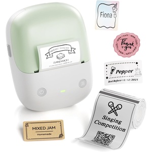 image:imageNIIMBOT B2 Label Maker Machine with Tape 2 Inch Portable Thermal Label Printer with Fun APP for Home Small Business School Office Organization Sticker Printer for Phone amp PC GreenGreen
