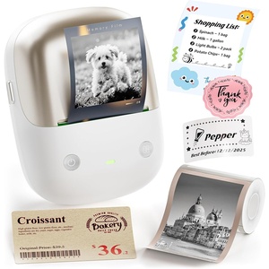 image:imageNIIMBOT B2 Pro Label Maker Machine 300 DPI High Definition Portable Thermal Label Printer with Fun APP for Photos Scrapbook HomeSchool Organization Moon GoldMoon Gold