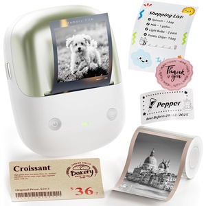 image:imageNIIMBOT B2 Pro Label Maker Machine 300 DPI High Definition Portable Thermal Label Printer with Fun APP for Photos Scrapbook HomeSchool Organization Moon GoldApple Green
