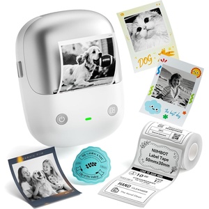 image:imageNIIMBOT B2 Pro Label Maker Machine with Tape 300DPI Sticker Printer Portable Bluetooth Label Printer for Photo Sticker DIY Crafts Study Notes Gift Journal Labeling Organization GoldSilver