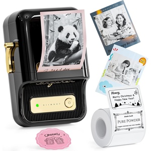 image:imageNIIMBOT B21 Pro Label Maker with Tapes 300DPI HD Label Printer Sticker Maker for Home Organization Photo Print Study Graphics Scrapbook WhiteBlack