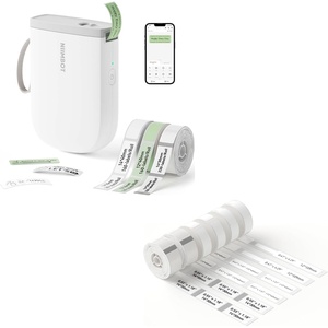 image:imageNIIMBOT D11 New Version Label Maker Machine with 3 Rolls Tape 300DPI Bluetooth Label Printer Portable Thermal Printer Sticker Maker for Organizing Home Office SchoolExtra 6 Rolls Mix Tapes