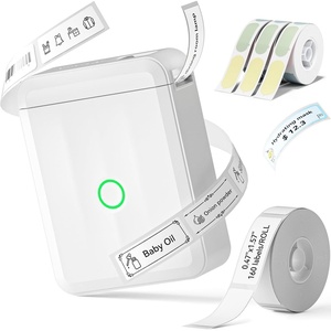 image:imageNIIMBOT D110 New Version Label Maker Machine with Tape Handheld Bluetooth Label Printer Mini Thermal Printer Sticker Maker for Organizing Home Kitchen SchoolWhite